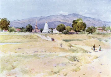 Bhamo depuis le fort